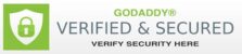 Verified and Secured by GoDaddy logo