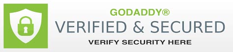 Verified and Secured by GoDaddy logo